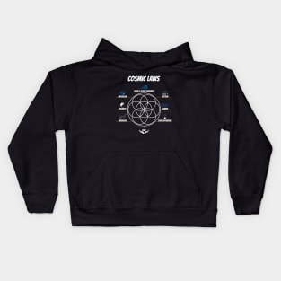 Seed of Life | Flower of Life connect with the hermetic laws Kids Hoodie